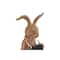 Hello Honey® Rabbit Figurine Holding Working Chalkboard